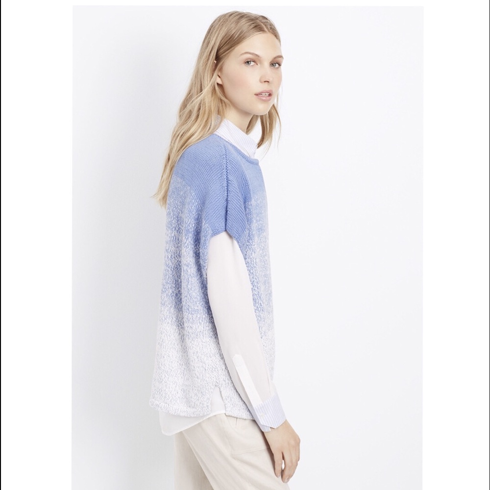 🆕NWT Vince short sleeve cocoon sweater SZ XXS